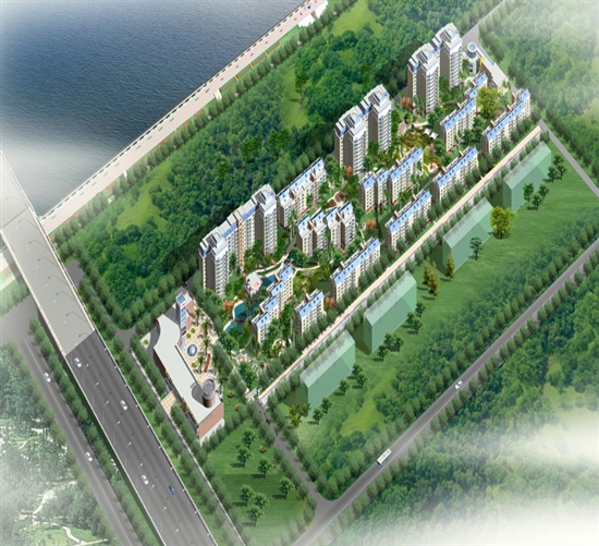 江岸华庭住宅工程