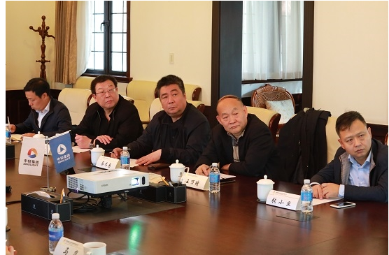 中轻集团蔡木易副总经理一行莅临海诚股份调研指导